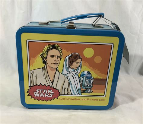 Star Wars Target Lunchbox 2019 Funko 1977 Retro Art Luke Leia Vader R2