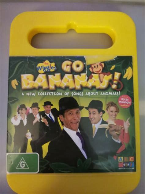 The Wiggles Go Bananas Cd 2009 Anthony Field Monkey Man Kylie Minogue