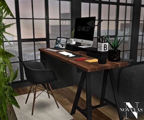 Novvas Office Set • Sims 4 Downloads