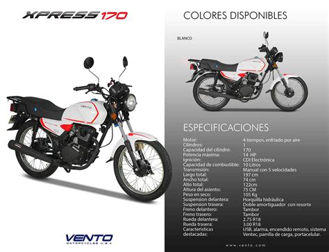 Xpress Vento Motorcycles U S A