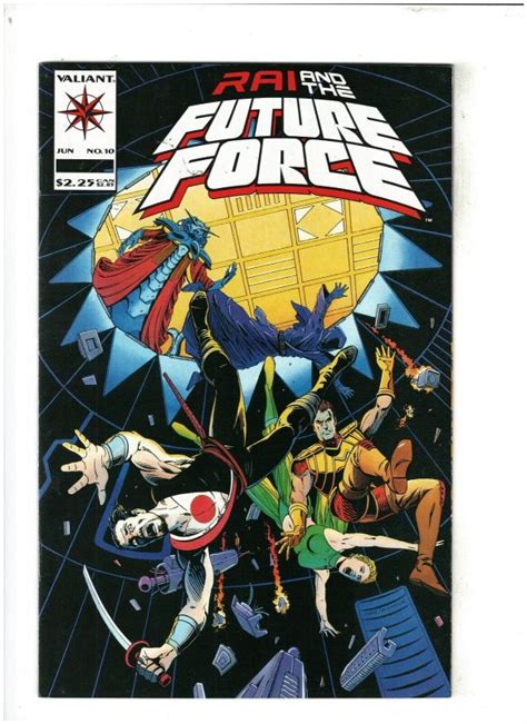 Rai And The Future Force 10 Nm 92 Valiant Comics 1993 Magnus App