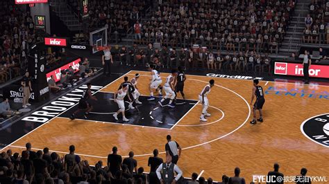 Nba 2k19 Brooklyn Nets Arena And Court Playoffs Realism Graphic Mod V3 By