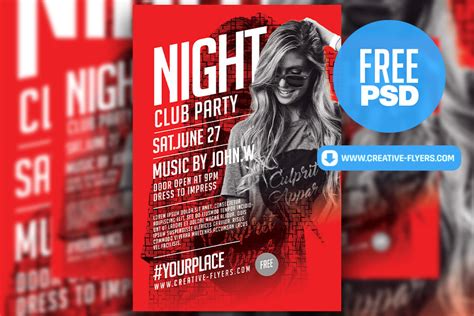 Free Flyer Design For Adobe Photoshop Behance