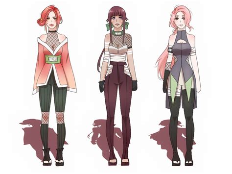 Naruto Adoptables 2 By Szyszke On Deviantart Anime Characters