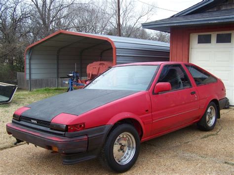 2 of 3 door coupe steel bodyshell with steel doors, steel front/rear bonnets, and plastic front/rear bumpers. 1986 Toyota Corolla AE 86 , GTS for sale