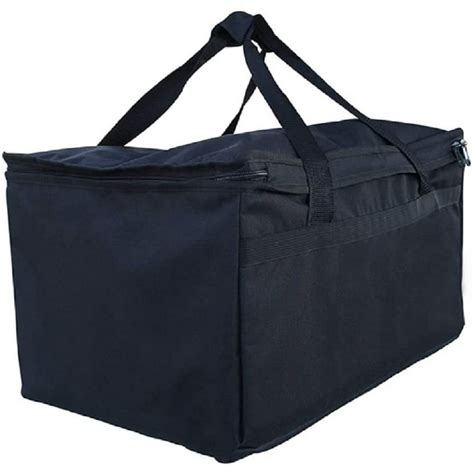 Earthwise Insulated Grocery Food Delivery Bag Heavy Duty Nylon Extra Large Capacity With