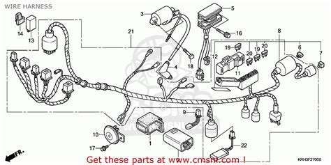 Honda XR125L 2003 (3) ENGLAND / MKH WIRE HARNESS - buy WIRE HARNESS