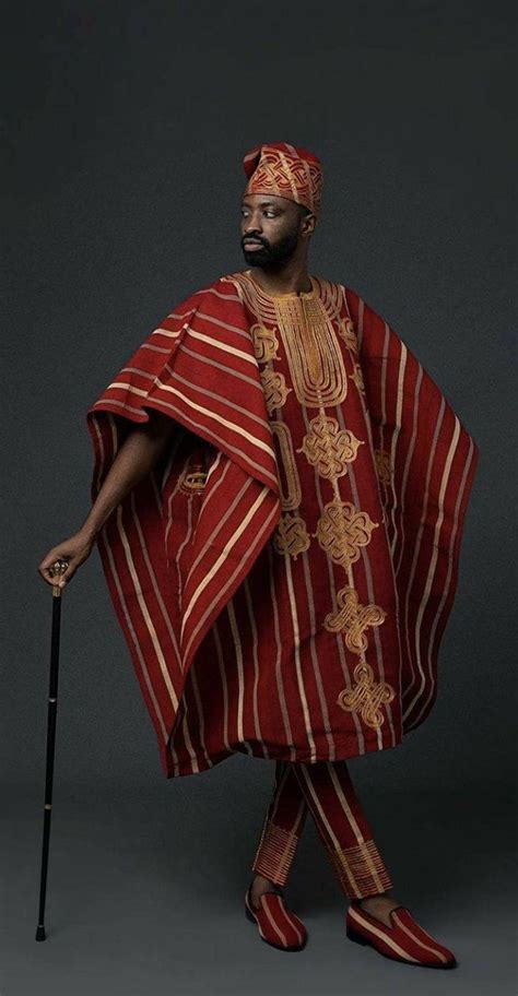 Aso Oke Suit Nigerian Men Suit African Men Clothing Dashiki Etsy Mode Masculine Africaine