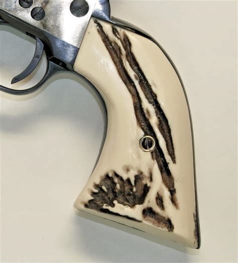 Pietta 1873 Sa Revolver Stag Like Grips