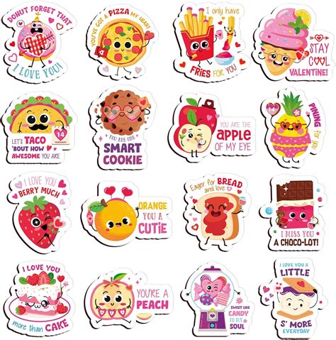 Amazon Com Kanayu Pcs Cute Fridge Magnets Fun Puns Magnetic Stickers Decorative Refrigerator