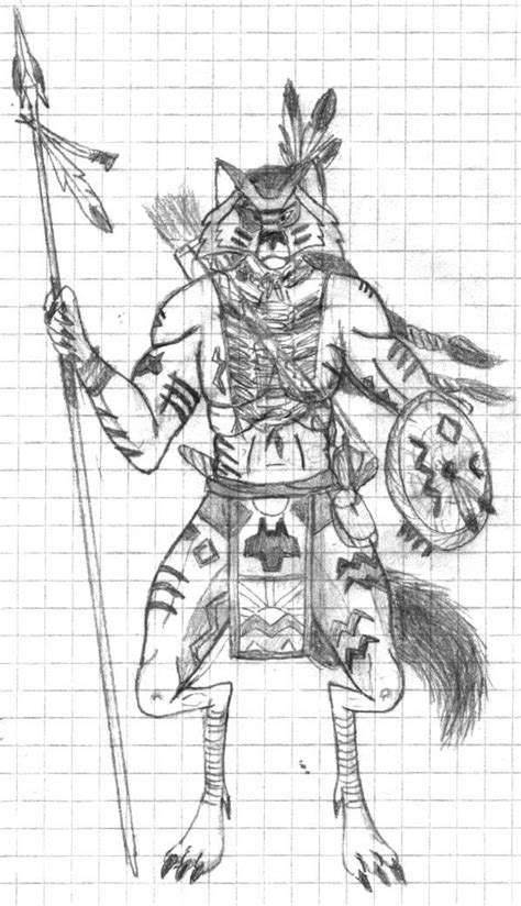 Native American Warrior By Btwerewolf On Deviantart