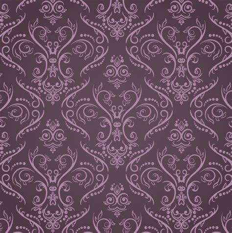 All images is transparent background and free download. Free Purple Vintage Floral Pattern Vector - TitanUI