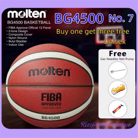 Authentic Fiba Approved Molten Bg5000 And Bg4500 Composite Leather