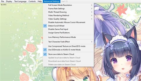 Nekopara Vol 4 Complete Guide Achievements R18 Patch Graphic Options