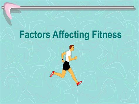 Ppt Factors Affecting Fitness Powerpoint Presentation Free Download