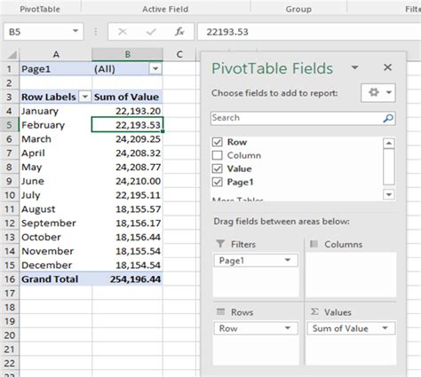 Excel 2016 Pivot Table Cheat Sheet Bxeassistant