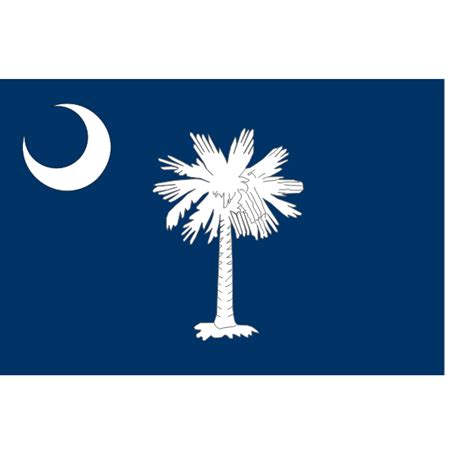 Vector Flag Of South Carolina Free Svg