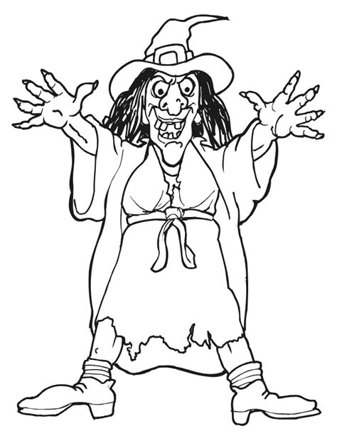 Scary Halloween Coloring Pages Coloring Home