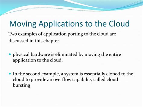 Ppt Moving Applications To Cloud Powerpoint Presentation Free