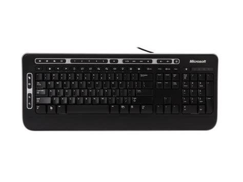 Microsoft J93 00001 Black Wired Digital Media Keyboard 3000 Neweggca