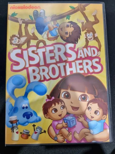 Nickelodeon Sisters And Brothers Dvd Region 1 Ntsc Blues Clues Dora