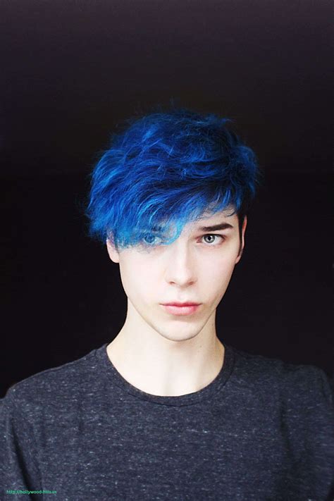 Dark Blue Hair Dye Male