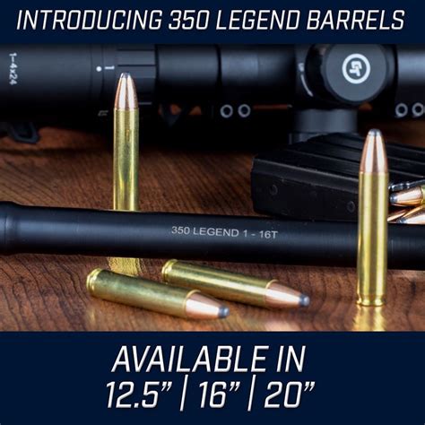 Faxon Firearms Shows Support For The 350 Legend With New Series Of Ar