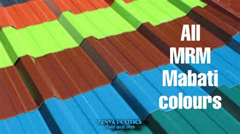 All Mrm Mabati Colours Pictures And Prices