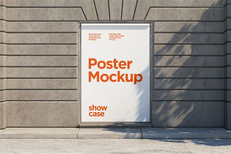 Free Poster Mockup Behance