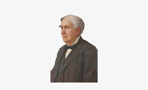 Portrait Of Thomas Edison Thomas Edison Free Transparent PNG