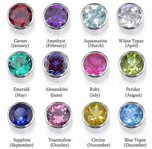 Chart Of Birthstones By Month Engagement Rings