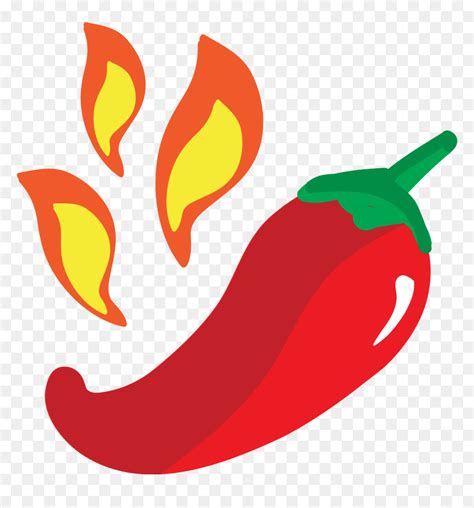 Pepper Transparent Svg Hot Chili Pepper Png Png Download Vhv