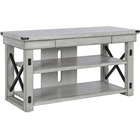 Ameriwood Home 1735296com Wildwood Tv Stand Rustic White Want
