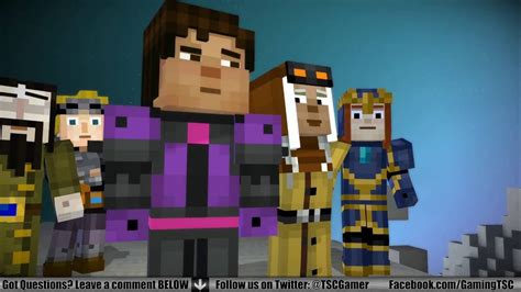 Minecraft Story Mode Episode 8 A Journeys End Review Xbox One Youtube