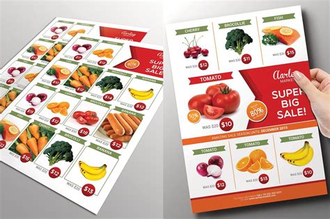 Brochure Design For Supermarket Brochure Background Design Samples