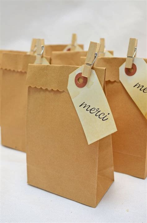 150 Favor Bags Candy Bags Kraft Bags Brown Paper Bags