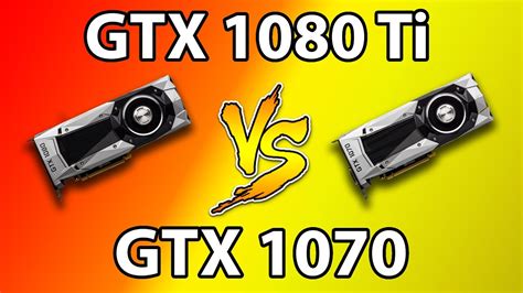 Gtx 1080 Ti Vs Gtx 1070 1080p 1440p And 4k Benchmarks Youtube