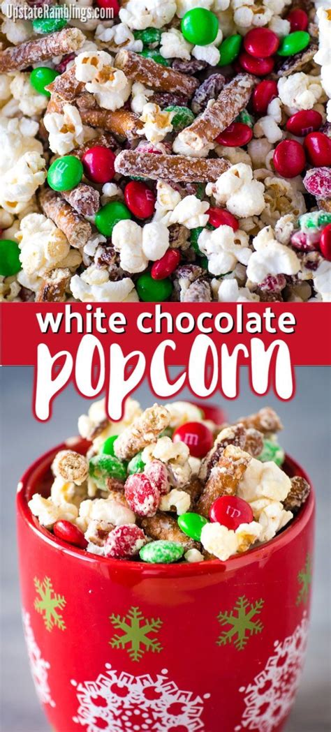 This Easy White Chocolate Popcorn Recipe Is Simple Yet Delicious