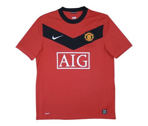 Manchester United 2009 10 Home Shirt Vidic 15 Excellent Xl Classic
