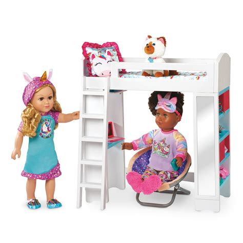 My Life As Loft Bed Play Set For 18” Dolls