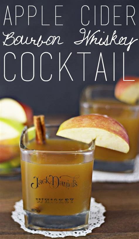 Apple Cider Bourbon Whiskey Cocktail Tastefully Eclectic
