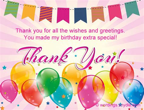 How To Say Thank You For Birthday Wishes Wordings And Messages