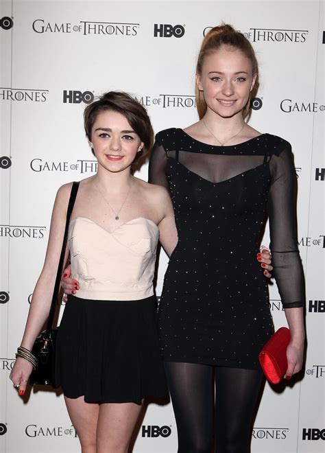 Game Of Thrones Costars Sophie Turner And Maisie Williams Are The