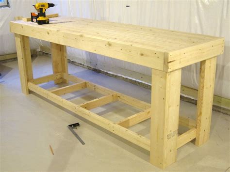 Woodworking Bench Plans Garage Work Bench Workbench Plans