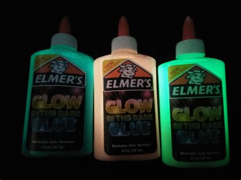 Elmers Glow In The Dark Glue Slime Recipe