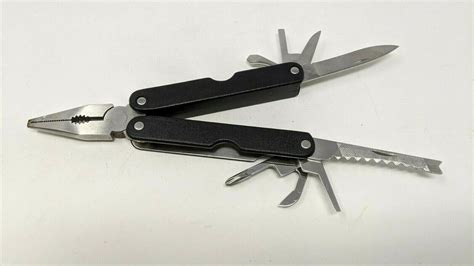 Mountain Quest 9 In 1 Multi Tool Camping Survival Pliers Wire Cutter F