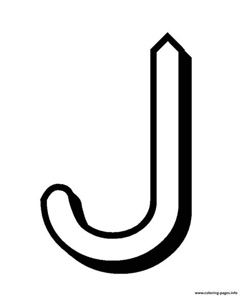 Download letter j stock photos. Letter J Alphabet Eebf Coloring Pages Printable