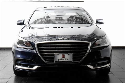 2019 Genesis G80 Adriatic Blue With 7001 Miles Available Now Used