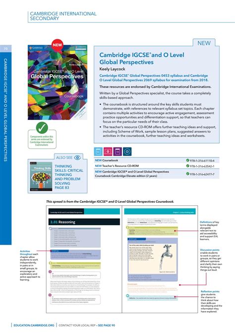 Aice global perspectives and research as level. International Caribbean 2017 Catalogue by Cambridge ...