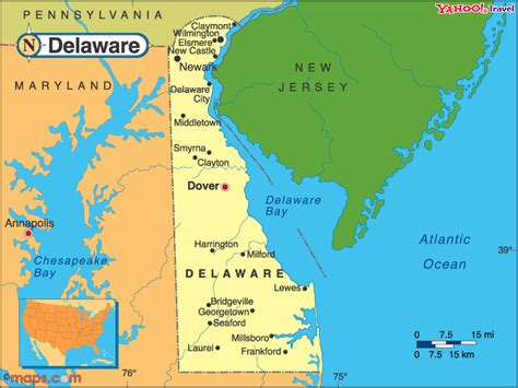 Delaware Political Map